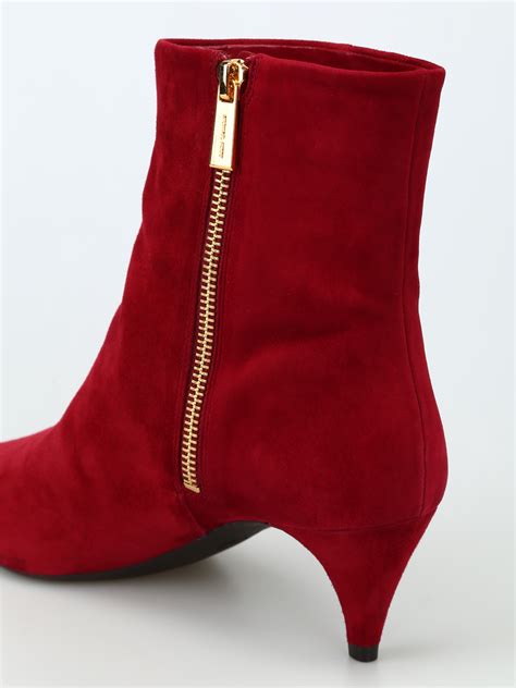 michael kors shoes blaine flex kitten rot|MICHAEL Michael Kors Blaine Flex Kitten Booties .